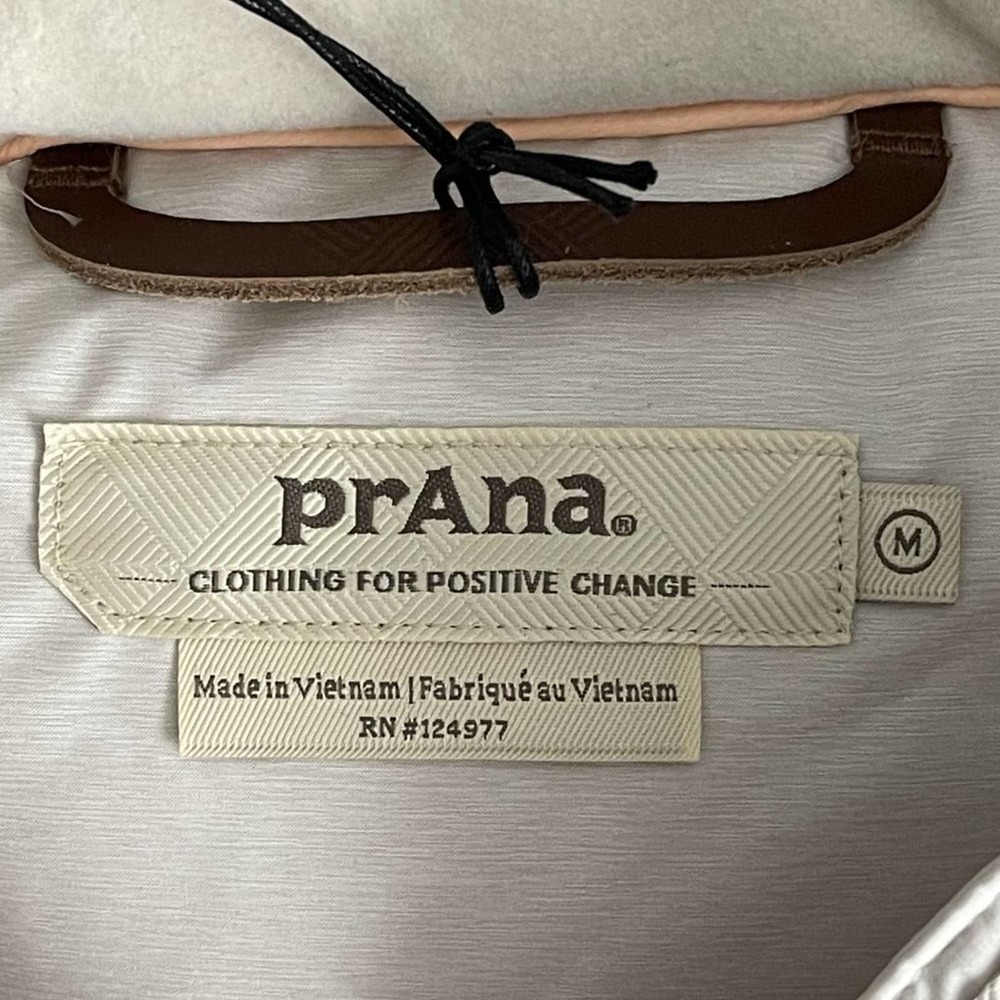 NWT prAna Banajaara Vest Medium Pebble Grey Heather XS #A1087 - Picture 11 of 15